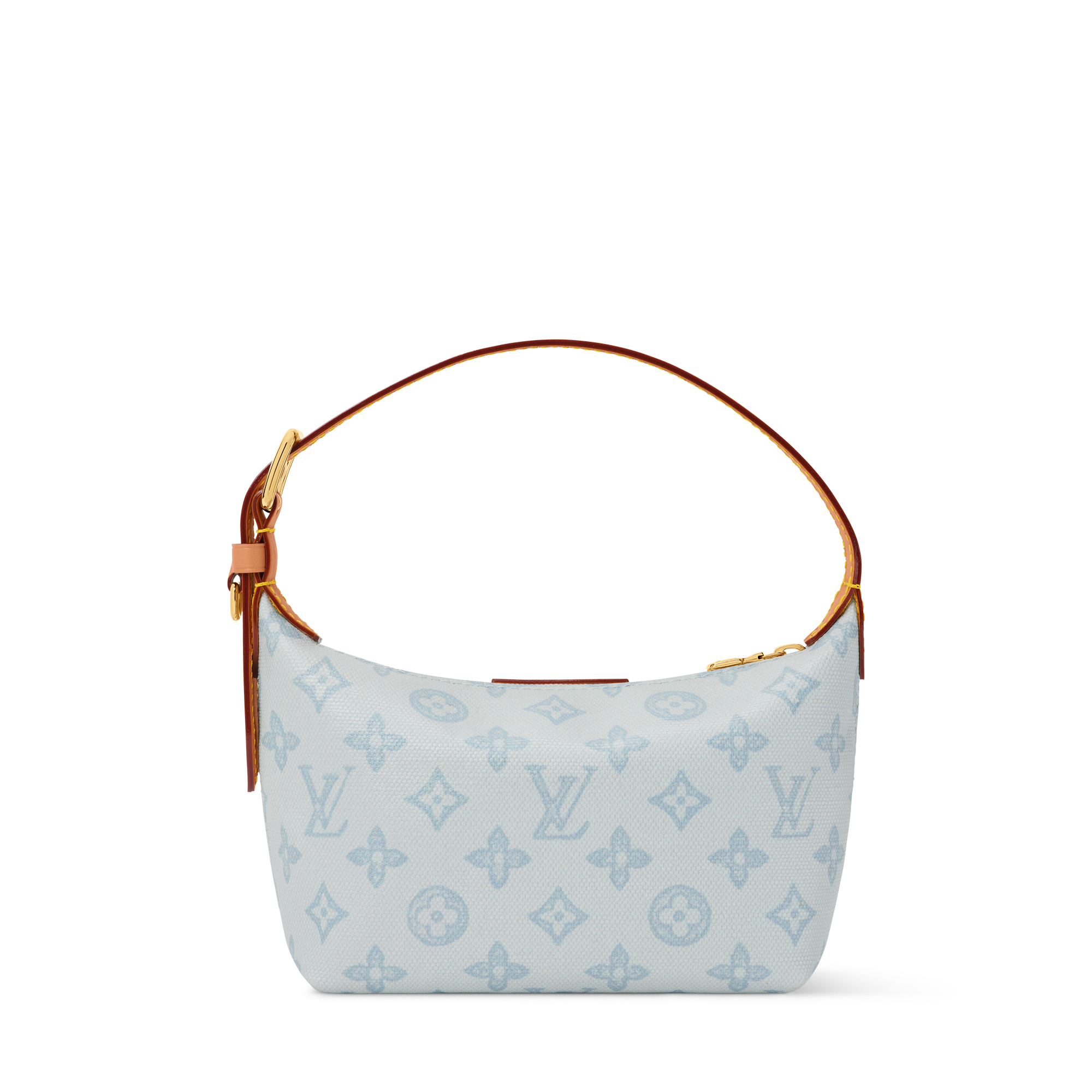 Louis Vuitton ❓ レザー バッグ Louis Vuitton Pochette Clés XL Giant Key Pouch Monogram Brown